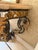 Gilt Iron & Stone Top Console –Rose Tarlow– Hand‑Forged Scrollwork & Classical Elegance For Sale - Image 12 of 18