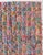 Farmhouse Vintage Handmade Yo-Yo Patchwork Folk Art Quilt For Sale - Image 3 of 5
