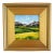 Impressionist Plein Air Scenic Landscape Oil Painting. Displayed in an Antiqued Gold Wood Frame. For Sale