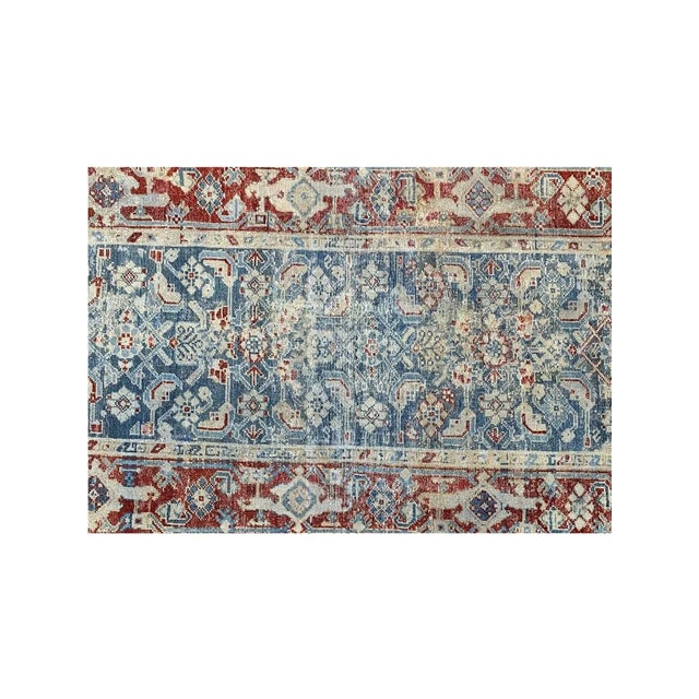1930s Vintage Old Persian Malayer Runner Rug 3x16 For Sale In Dallas - Image 6 of 11