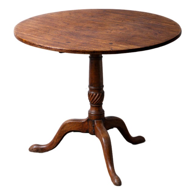 George III Mahogany Tilt-Top, 18th Century For Sale