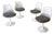 Tulip Chairs by Eero Saarinen for Knoll, 1970s, Set of 4 For Sale