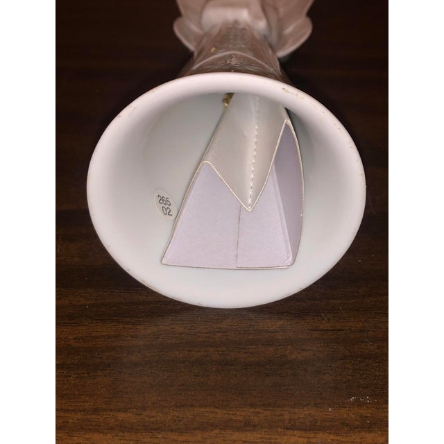 Vintage Spanish Lladró "Sounds of Love" Porcelain Angel Bell Figurine (#06474) – In Original Box For Sale - Image 9 of 11