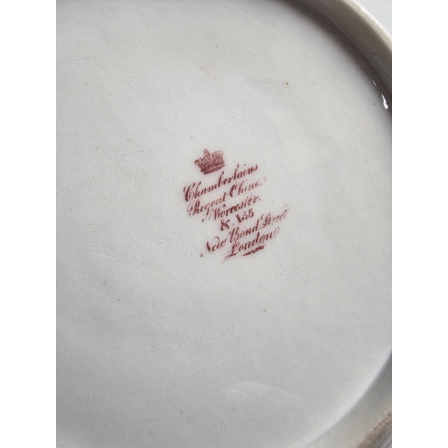 Pair of Antique Chamberlains Worcester Regent China Bowls For Sale - Image 13 of 17