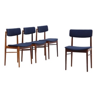 Vintage Rosewood Chairs by Sven Chrobat for Sax, 1960s, Set of 4 For Sale