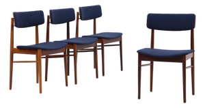 Vintage Rosewood Chairs by Sven Chrobat for Sax, 1960s, Set of 4