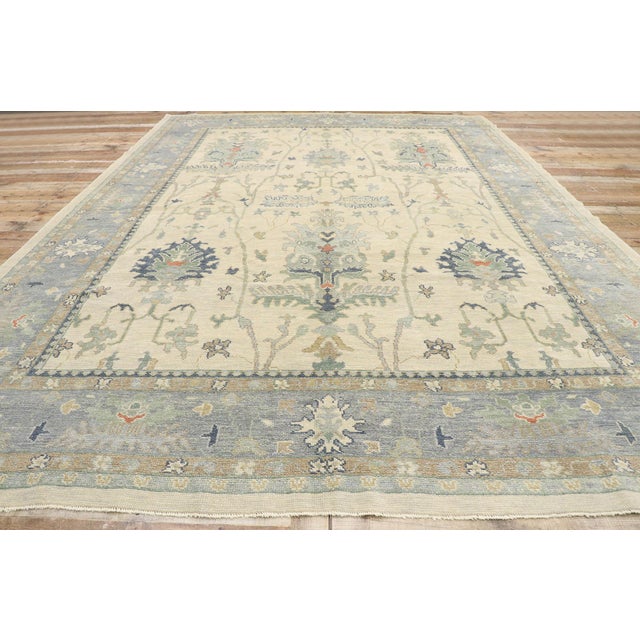 【JOURNAL STANDARD FURNITURE】 OULU RUG Turkish Oushak Rug, 09'10 X 13'08 | Chairish