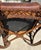 Wood 1930s Bar Harbor Wicker Rocking Chair W/ Leather Seat Cushion and Backing For Sale - Image 7 of 7