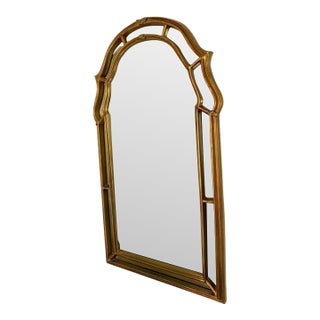 Vintage Arched Gilded Wall Mirror by Carolina Mirror Company For Sale