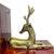 1970s Set of 2 Brass Reindeer Bookends For Sale - Image 5 of 10