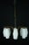 Mid-Century Modern Chandelier with Eight Opaline Glass Shades, 1950s For Sale - Image 4 of 15