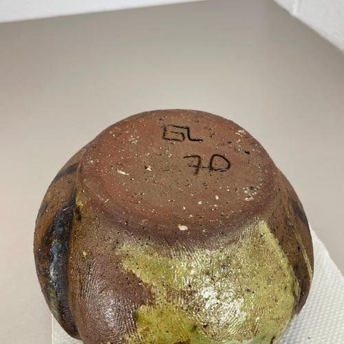 Abstract Fruit Ceramic Studio Pottery Vase by Gerhard Liebenthron, 1977 For Sale - Image 15 of 18