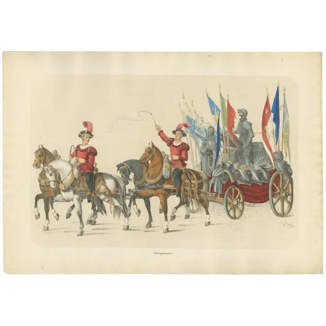 Triumphal Chariot, 1855, Paper For Sale - Image 10 of 10