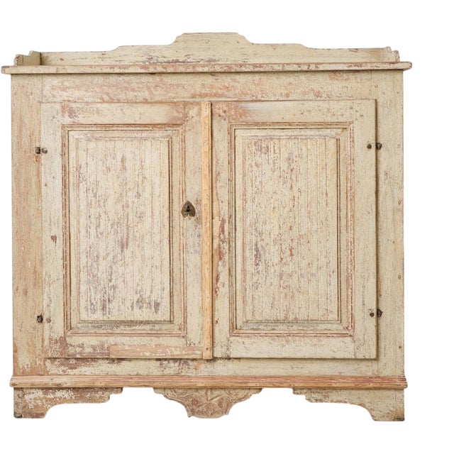 Gustavian Classic Sideboard, Northern Sweden, Late 1700s For Sale