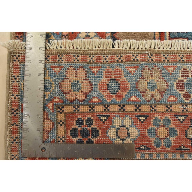 Kazak Runner 2’8” X 9’5” Brown Wool Tribal Hand-Knotted Oriental Rug For Sale - Image 13 of 13
