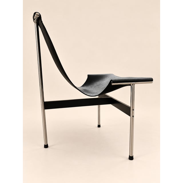 Model 3LC T Chairs by William Katavolos for Laverne International, 1952, Set of 6 For Sale - Image 6 of 16