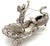 19th Century Russian Silver Figural Venus & Swan Chariot Table Ornament For Sale - Image 11 of 11
