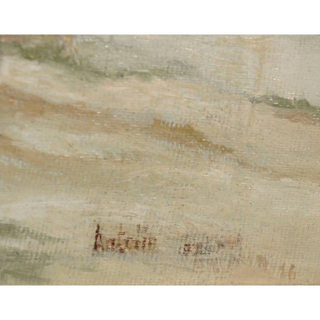 Antolin Old California Landscape Oil on Canvas 1955 For Sale - Image 4 of 5