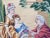 Vintage Extra Large Giltwood Framed Colorful 18th Century Scene Needlepoint For Sale - Image 6 of 10