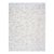 Galaxy Cowhide & Sari Silk Silver Area Rug, 8' 0'' X 10' 0'' For Sale