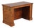 Francesco Molon Leather Top Office Writing Desk Computer Credenza For Sale