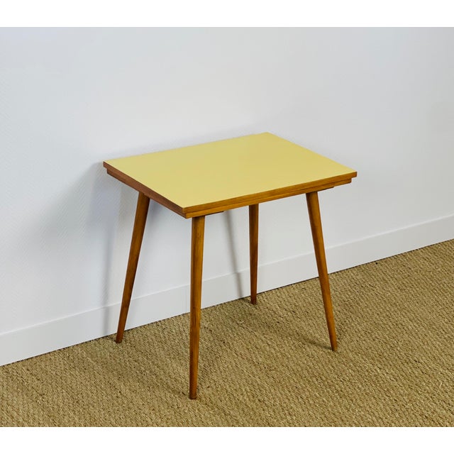 Vintage Side Table with Swivel Top, 1960s For Sale - Image 14 of 14