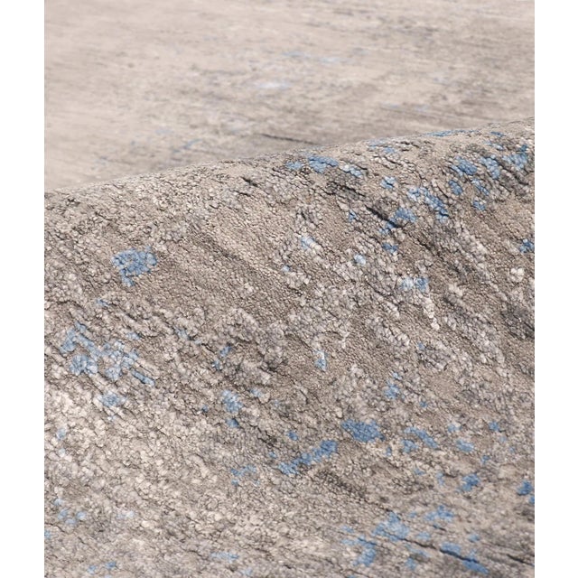 Pasargad Home Cosmo Silk & Wool Area Rug- 8'11" X 12' 0" For Sale - Image 4 of 5