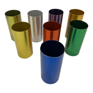 1950s Aluminum Glasses- Set of 8
