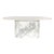 Four Hands Oranda Dining Table - Polished White Marble w/ Sealant For Sale