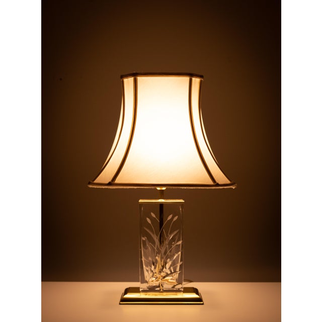 Table Lamp in Cut Crystal Glass from Nachtmann Leuchten, Germany, 1970s For Sale - Image 11 of 13