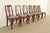 Henkel Harris Henkel Harris Queen Anne Solid Cherry Wood Dining Chairs, Set of Six For Sale - Image 4 of 13