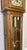 Vintage French Louis Style Oak Grandfather Clock For Sale - Image 9 of 14