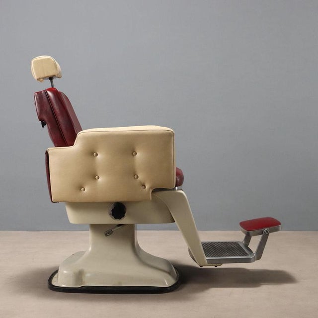 Vintage Barber Chair, 1960s For Sale - Image 4 of 16