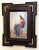 Antique KPM Painted Porcelain Wall Plaque "The Girl With Doves" Signed Wagner, 19th. Century. Exquisite Frame For Sale - Image 12 of 12