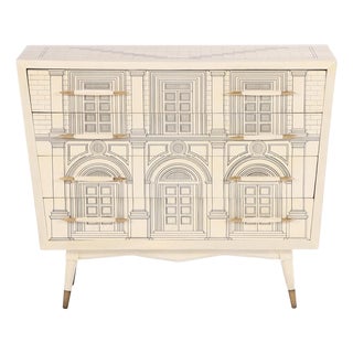 An Italian Architectural Commode, in the Manner of Fornasetti, C. 1950. For Sale