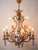 Metal Large Antique Delft Chandelier For Sale - Image 7 of 14