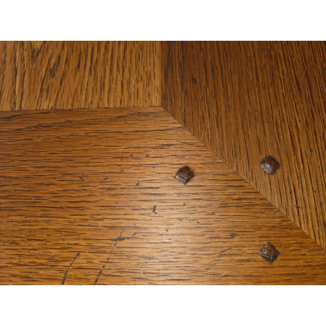 Guido Zichele Solid Oak Italian Refectory Extension Dining Table (72"-132") – Bloomingdale’s For Sale - Image 11 of 18