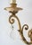 Suite of three wrought iron sconces, early 20th century Suite of three early 20th century wrought iron two-light sconces....