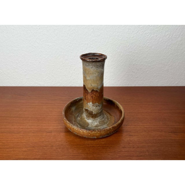 Mid-Century Modern Danish Studio Pottery Candleholder from Axella, 1960s For Sale - Image 18 of 18