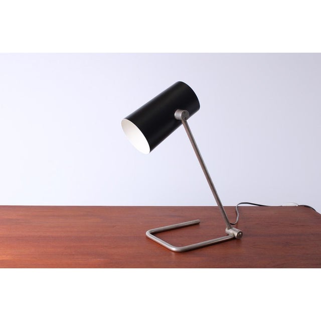 Adjustable Black Tube Metal Table Lamp by Hala Dbgma, 1950s For Sale - Image 18 of 18