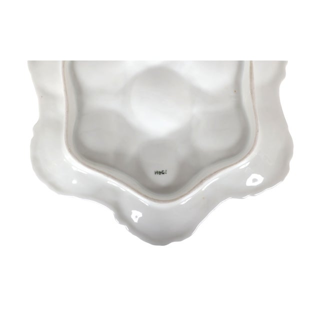 Vintage Haviland Limoges Hand Painted Marine Themed Oyster Plate For Sale - Image 9 of 9