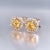 Natural Sapphire Diamond Stud Earrings 14k W Gold 2.84 TCW Certified For Sale - Image 4 of 10