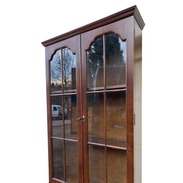 Secretaire in Mahogany, 1890s For Sale - Image 9 of 11