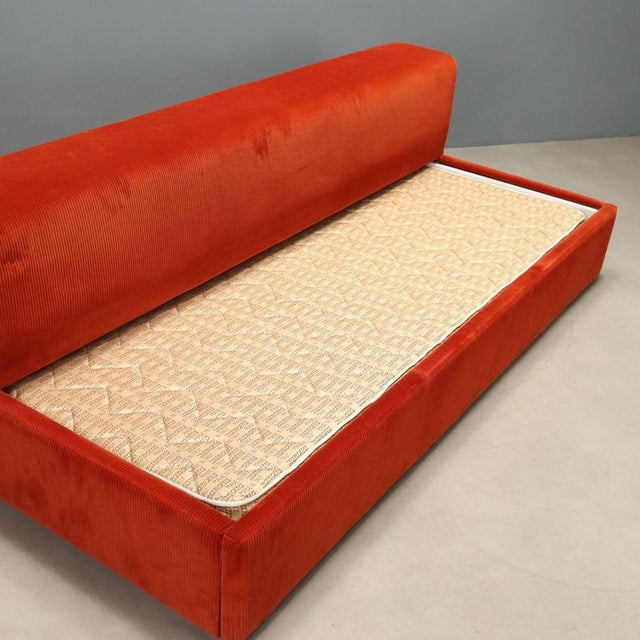 Vintage Zanotta Three Seater Sofa in Fabric, Italy, 1970s For Sale - Image 9 of 15