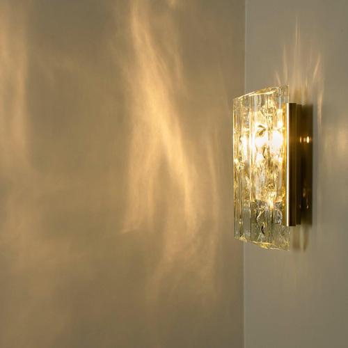 Faceted Tubes Wall Lights attributed to Doria Leuchten, 1960s, Set of 2 For Sale - Image 11 of 16