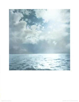 2004 Gerhard Richter 'Seascape ' Offset Lithograph