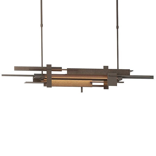 With a strong, structural design evoking iconic architecture, the Planar LED Linear Suspension from Hubbardton Forge...