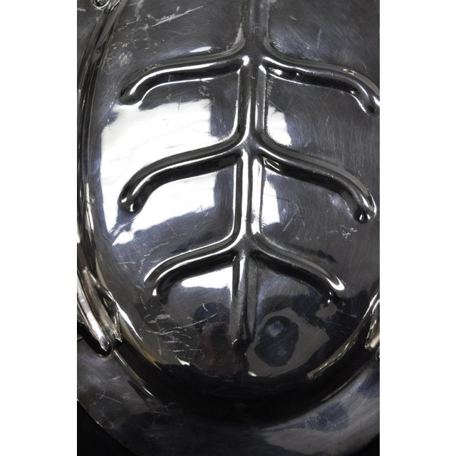 Vintage English Sheffield Silver Plated Meat Cutlery Oval Serving Platter Tray For Sale - Image 11 of 13