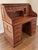 American Very Special Antique Smith Premier Roll Top Desk | Quarter Sawn Oak Typewriter Desk | Victorian Office Furniture For Sale - Image 3 of 17