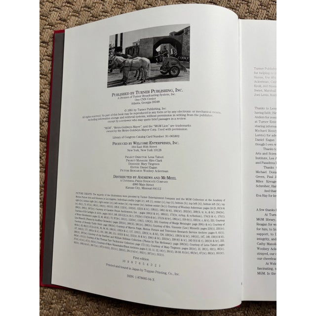 1990s 1990s MGM Collectible Hardcover Book For Sale - Image 5 of 12